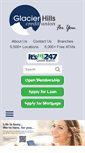 Mobile Screenshot of glacierhillscu.org